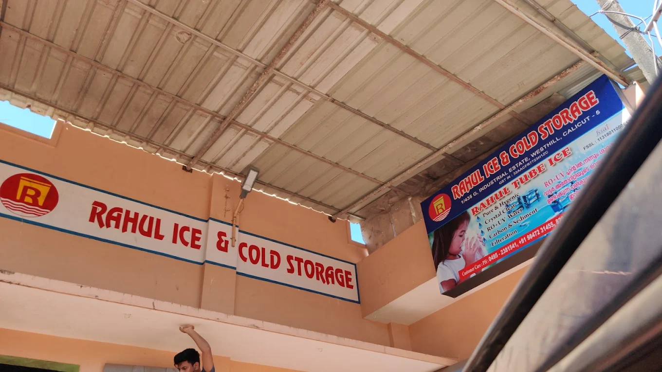 Edible tube ice production at Rahul Ice and Cold Storage Westhill Kozhikode