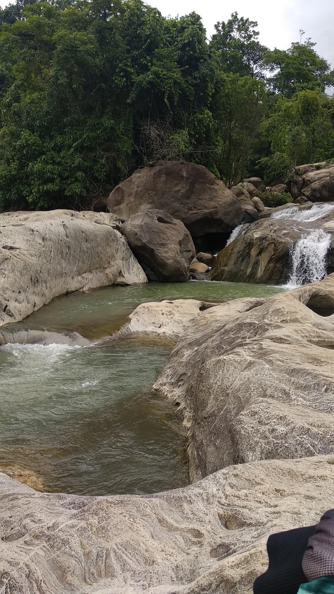 Amarad Water Falls Kattippara Thamarassery greenery and rocky terrains 