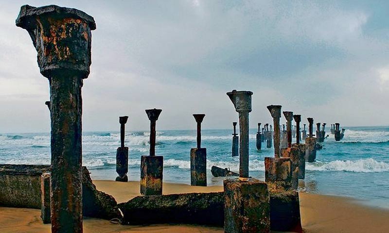 Kozhikode Beach sunset view